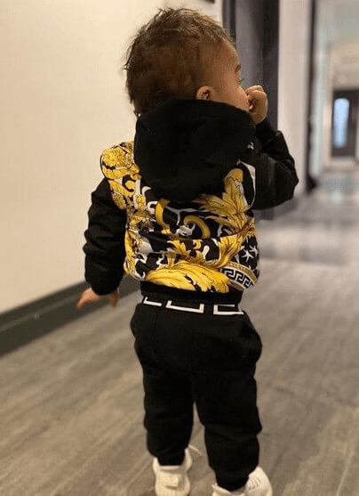 Maria Salaues Stylish Son